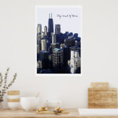 Meine Art Stadt Poster (Küche)