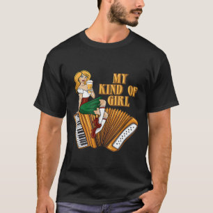 Meine Art von Mädchendesign für Musiklehrer T-Shirt