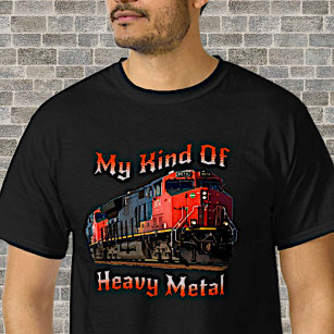 Meine Art von Schwermetall-Diesel-Lokomotivzug T-Shirt