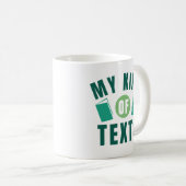 Meine Art von Texten Kaffeetasse (VorderseiteRechts)