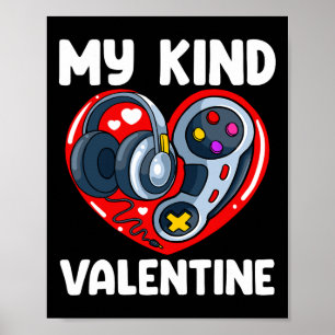 Meine Art von Valentinstag-Wettkampf-Kontrolle Poster