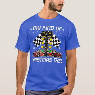 Meine Art Weihnachtsbaum zieht Racing Light Racer T-Shirt