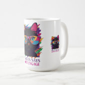 MEINE AURA SAGT KAFFEETASSE (VorderseiteRechts)