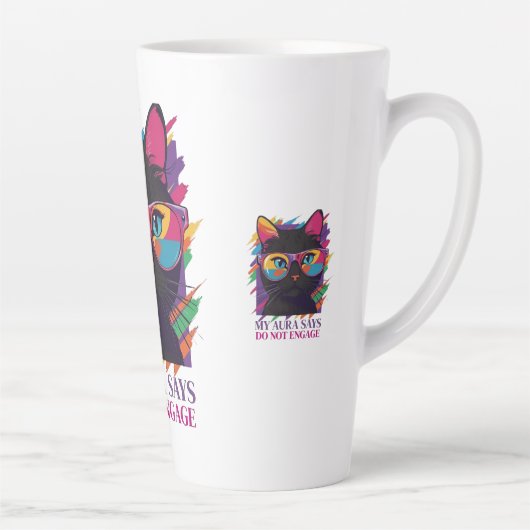 MEINE AURA SAGT MILCHTASSE (Rechts)