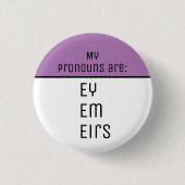 Meine Aussprache ist Ey Em Eirs Button (Vorderseite)