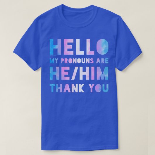 Meine Aussprache ist sein Trans Trans T-Shirt (Design vorne)