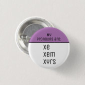 Meine Aussprache ist Xe Xem Xyrs Button (Vorne & Hinten)