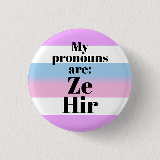 Meine Ausspracheaufzeichnungen sind: Ze Hir - Bige Button (Vorderseite)