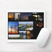 Meine Austin-Collage durch James R Granberry Mousepad (Mit Mouse)