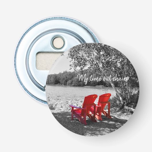 Meine Auszeit Flaschenöffner (Vorderseite)