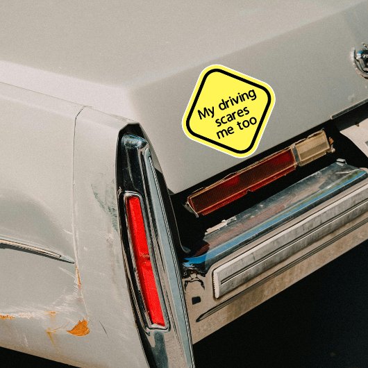 Meine Autofahrerschütterung macht mich zu lustig Aufkleber