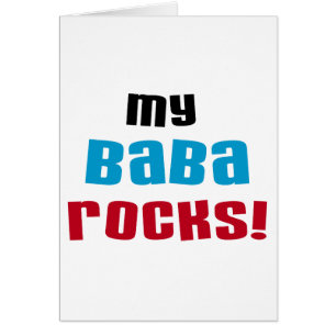Meine Baba Rocks T - Shirt und Geschenke