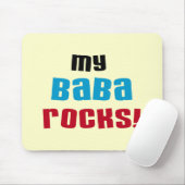 Meine Baba Rocks T - Shirt und Geschenke Mousepad (Mit Mouse)