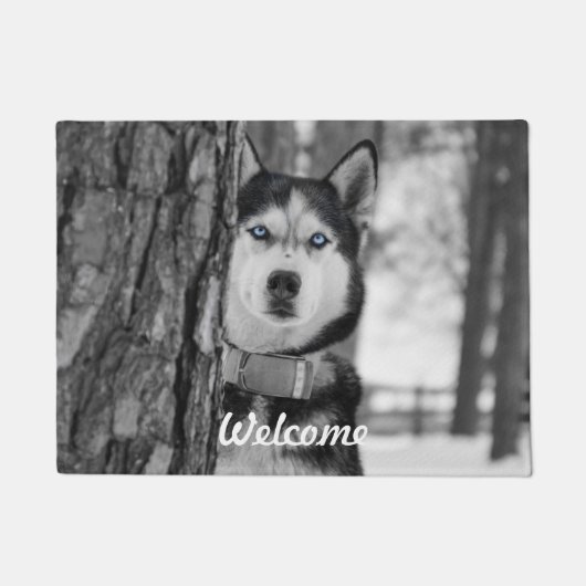 Meine Baby-blauen Augen Fußmatte (Vorderseite)