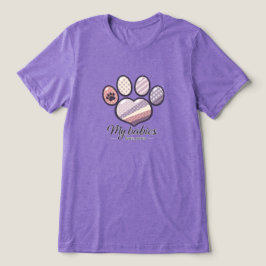 Meine Babys haben Pfoten Tri-Blend Shirt