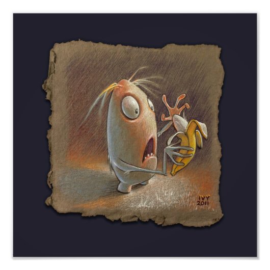 Meine Banane, Foto drucken (Vorne)