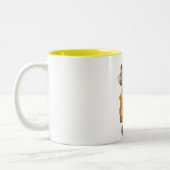 Meine Banane Zweifarbige Tasse (Links)