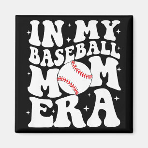 Meine Baseball Mama Ära Baseball Mama Game Day Müt Magnet