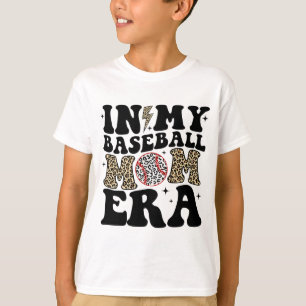 Meine Baseball-Mom-Ära Leopard-Mom-Baseball-Mama-M T-Shirt