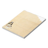 Meine Basset-Hausaufgaben Notizblock (Rotiert)