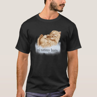 Meine Bauch tut weh Katzenbekleidung 1 T-Shirt