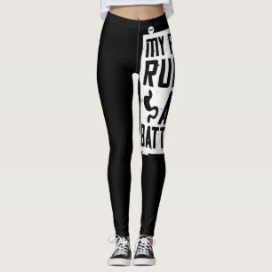 Meine Bauchspeicheldrüse läuft auf einem Aaa-Akku Leggings