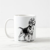 Meine Beagel Kaffeetasse (Links)