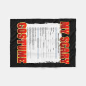 Meine Beängstigende benutzerdefinierte Job-Anwendu Fleecedecke (Vorderseite (Horizontal))