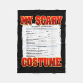 Meine Beängstigende benutzerdefinierte Job-Anwendu Fleecedecke (Vorderseite)