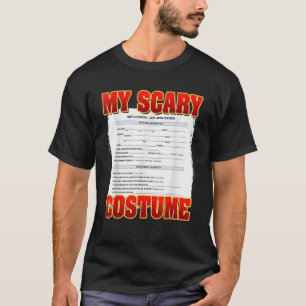 Meine Beängstigende benutzerdefinierte Job-Anwendu T-Shirt