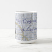 Meine Bedlington Ate My Lesson-Kaffee-Tasse Kaffeetasse (Mittel)