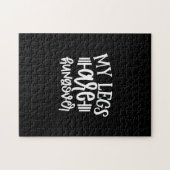 meine Beine haben Hunger Puzzle (Horizontal)