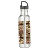 Meine beliebteste Camouflage. Edelstahlflasche (Rückseite)