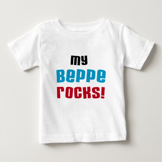 Meine Beppe Rocks T - Shirt und Geschenke (Vorderseite)