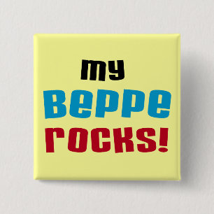 Meine Beppe Rocks T - Shirt und Geschenke Button