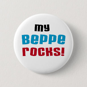 Meine Beppe Rocks T - Shirt und Geschenke Button