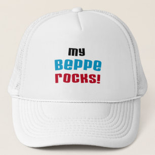 Meine Beppe Rocks T - Shirt und Geschenke Truckerkappe