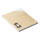 Meine Berner Ate Meine Hausaufgaben Notizblock (angewinkelt)