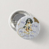 Meine Berner Ate My Lessingplan Button (Vorne & Hinten)