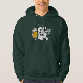 Meine beste Diät ist ein Bier – Lustiges Trinkgesc Hoodie
