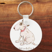 Meine BESTE FREUNDIN ist Bullie Schlüsselanhänger (Vorderseite)