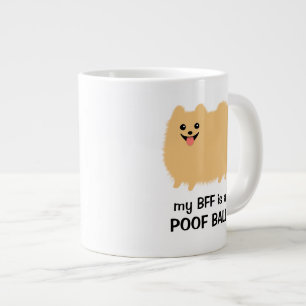 Meine BESTE FREUNDIN ist ein POOF BALL - Funny Spi Jumbo-Tasse