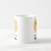 Meine BESTE FREUNDIN ist ein Poof Ball - Funny Spi Kaffeetasse (Mittel)