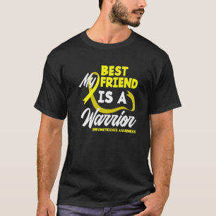 Meine beste Freundin, Krieger, Gelbe Endometriose T-Shirt
