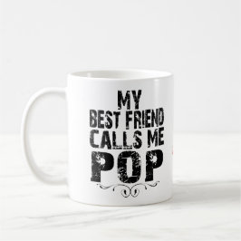 Meine beste Freundin nennt mich Pop Liebe NAME per Kaffeetasse