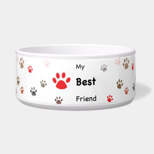Meine beste Freundin Paw Prints Napf
