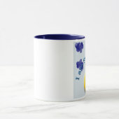 meine beste Freundin Tasse (Zentrum)