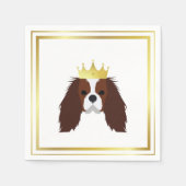 MEINE BESTE FREUNDSAMMLUNG: "QUEENY" SERVIETTE (Vorderseite)