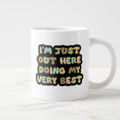 Meine beste 😁 Kaffeespezialitäten-Tasse Jumbo-Tasse (Rechts)