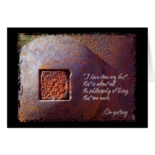 Meine beste Karte fertig (Vorderseite (Horizontal))